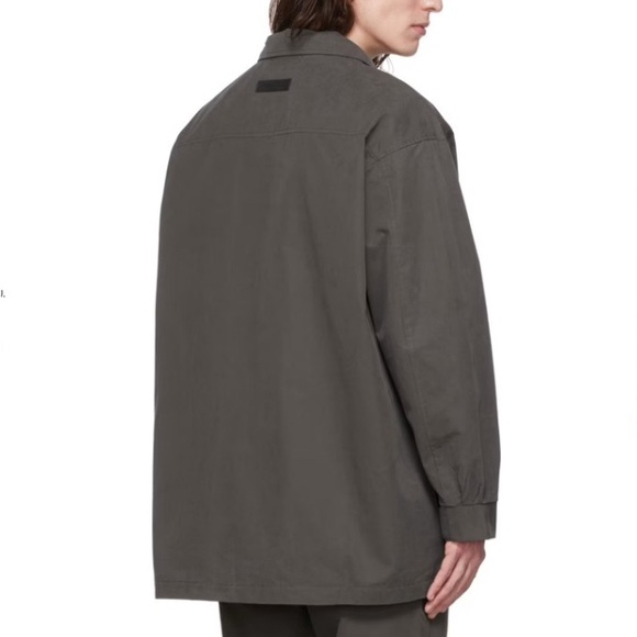 NWT FEAR OF GOD ESSENTIALS Barn Jacket Iron M - Picture 10 of 15